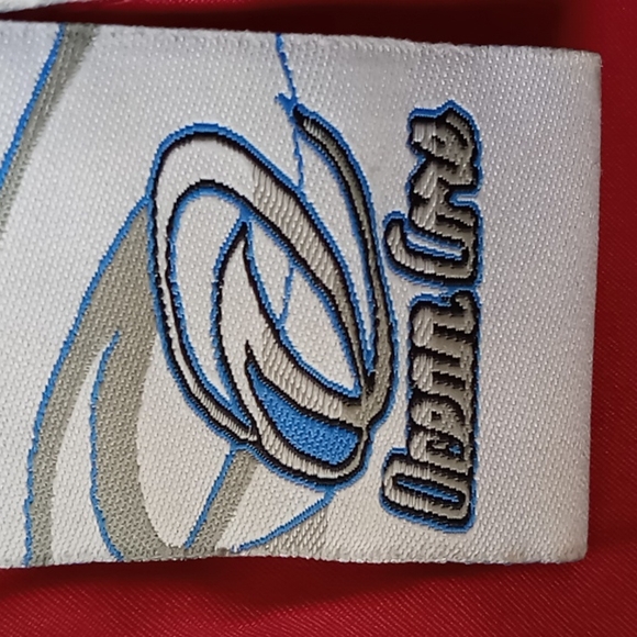 Ocean Core BNWOT Men's Red w Black Board Shorts SZ 36 - Picture 11 of 15